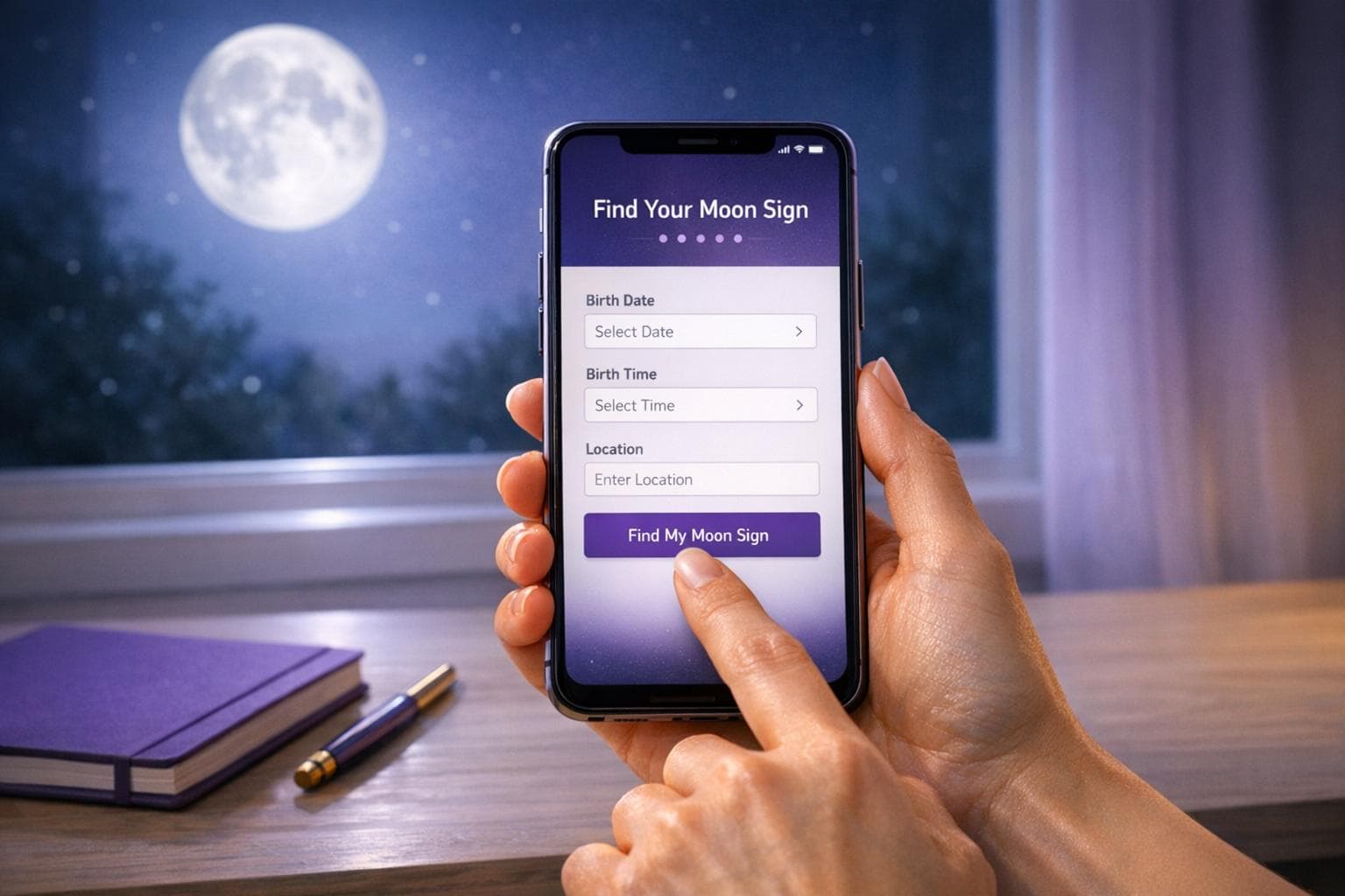 How to Find Your Moon Sign in 5 Simple Steps