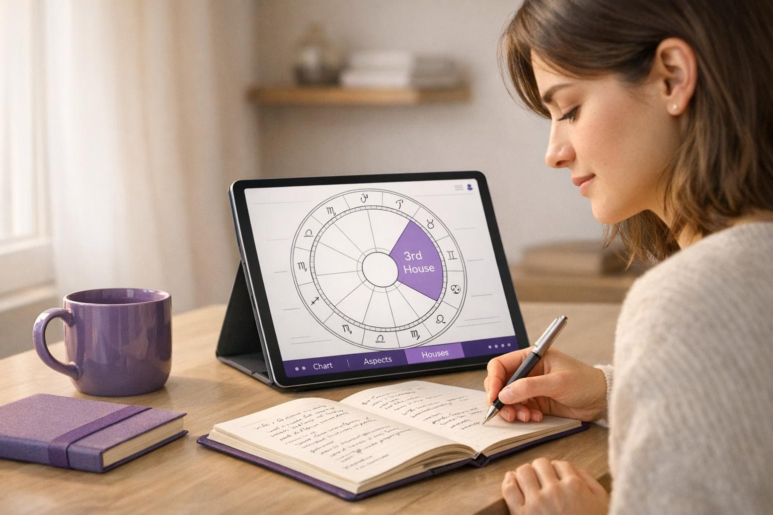 How the 3rd House Shapes Learning Styles